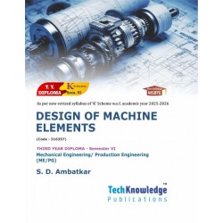 Design of Machine Elements K Scheme MSBET K Scheme Sem 6