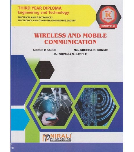 Nirali Wireless And Mobile Communication MSBTE Third Year Diploma Sem 6 Electrical , E &TC Engineering