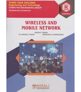 Nirali Wireless and Mobile Network  MSBTE Third Year Diploma Sem 6 IT Engineering