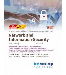 Network and Information Security MSBTE K Scheme Sem 6 Computer  Engineering | Techknowedge Publication 