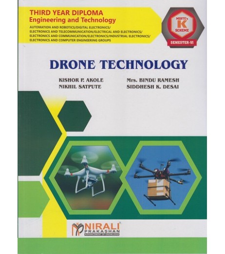 Nirali Drone Technology MSBTE ‘K’ scheme Sem 6 E And TC Engineering Nirali Drone Technology MSBTE ‘K’ scheme Sem 6 E And TC Engineering