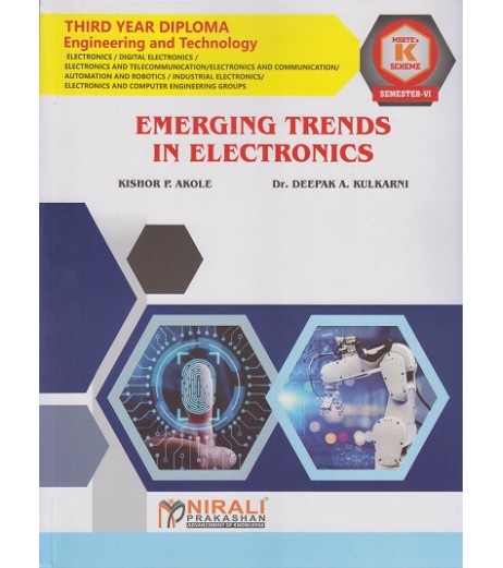 Nirali Emerging Trends In Electronics Engineering MSBTE  'K' Scheme  Sem 6 Electronics and E&TC Engineering