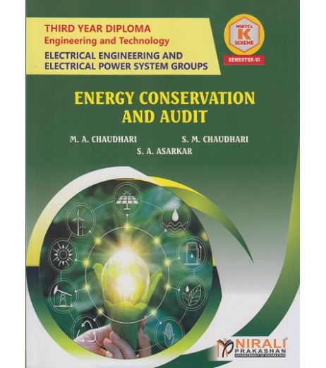 Nirali Energy Conservation And Audit MSBTE 'K' Scheme Sem 6 Electrical Engineering