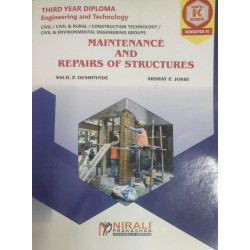 Nirali Maintenance And Repairs Of Structures MSBTE 'K'