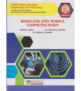 Nirali Wireless And Mobile Communication MSBTE Third Year Diploma Sem 6 Electrical , E &TC Engineering