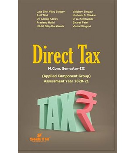 Direct Tax M.Com Sem 3 Sheth Publication