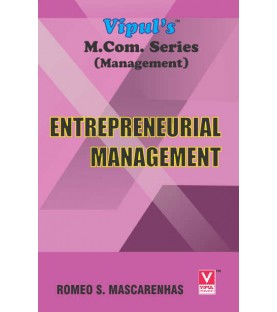 Entrepreneurial Management M.Com Sem 3 Vipul Prakashan