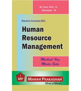 Human Resource Management M.Com Semester 3 Manan Prakashan