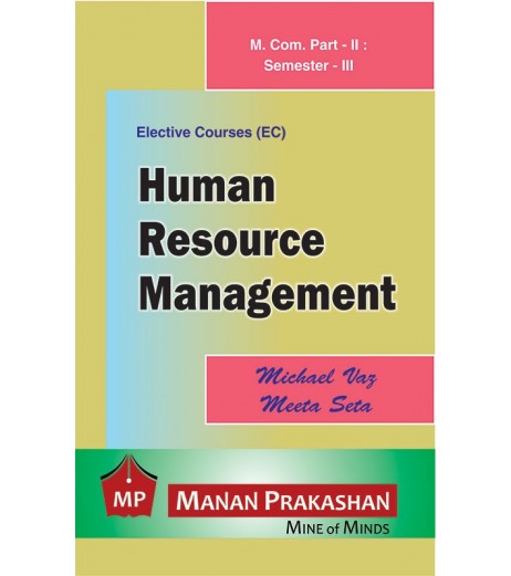 Human Resource Management M.Com Semester 3 Manan Prakashan
