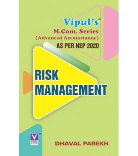 Risk Management M.Com Sem 2 Vipul Prakashan | As per NEP 2020