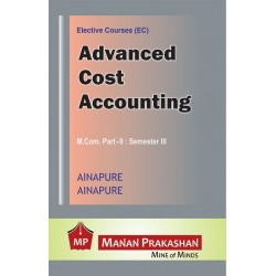 Advanced Cost Accounting M.Com Sem 3 Manan Prakashan