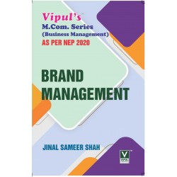 Brand Management M.Com Part I Sem 2 NEP 2020 Vipul Prakashan