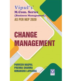 Change Management M.Com Sem 2 Vipul Prakashan |  NEP 2020
