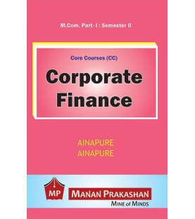 Corporate Finance M.Com Sem 2 Manan Prakashan