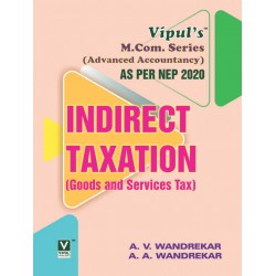 Indirect Taxation M.Com Sem 2 Vipul Prakashan |  NEP 2020