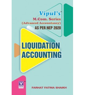 Liquidation Accounting M.Com Sem 2 Vipul Prakashan | NEP 2020