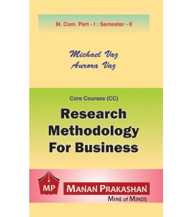 Research Methodology for Business M.Com Sem 2 Manan Prakashan
