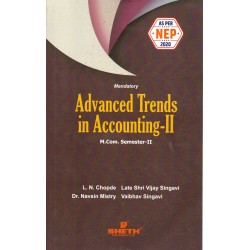 Advanced Trends in Accounting -II M.Com Sem 2 NEP 2020