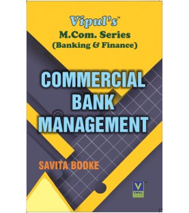 Commercial Bank Management M.Com Sem 3 Vipul Prakashan