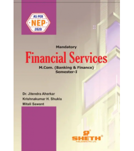 Financial Services M.Com Sem 1 Sheth Publication | NEP 2020