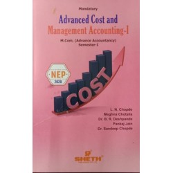 Advanced Cost and Management Accounting M.Com Sem 1 Sheth Publication | NEP 2020
