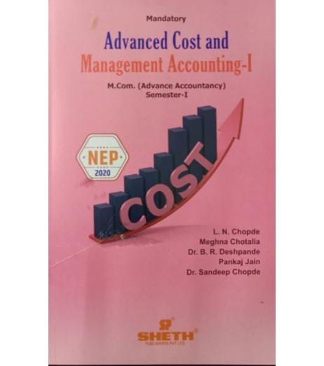 Advanced Cost and Management Accounting M.Com Sem 1 Sheth Publication | NEP 2020