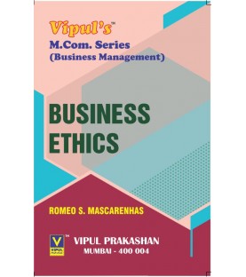 Business Ethics M.Com  Sem 1 NEP 2020 Vipul Prakashan
