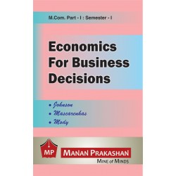 Economics For Business Decisions M.Com Sem 1 Manan Prakashan