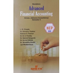 Advanced Financial Accounting M.Com Part 1  Sem 1 NEP 2020 Sheth Publication