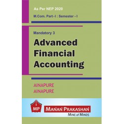 Advanced Financial Accounting M.Com Part 1  Sem 1 NEP 2020