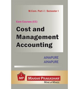 Cost and Management Accounting M.Com Sem 1 Manan Prakashan