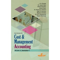 Cost and Management Accounting M.Com Sem 1 Sheth Publication