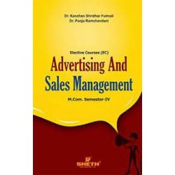 Adverting and sales management  M.Com Semester 4 Sheth  |