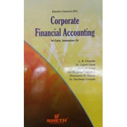 Corporate Financial Accounting  M.Com Semester 4 Sheth  |
