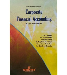 Corporate Financial Accounting  M.Com Semester 4 Sheth  | Mumbai University 