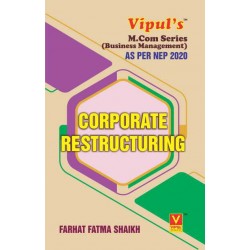 Corporate Restructuring M.Com Sem 4 Vipul Prakashan | NEP