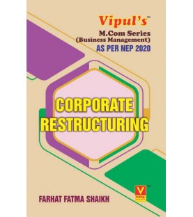 Corporate Restructuring M.Com Sem 4 Vipul Prakashan | NEP 2020