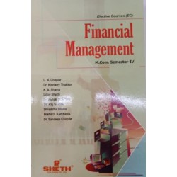 Financial Management  M.Com Semester 4 Sheth  | Mumbai