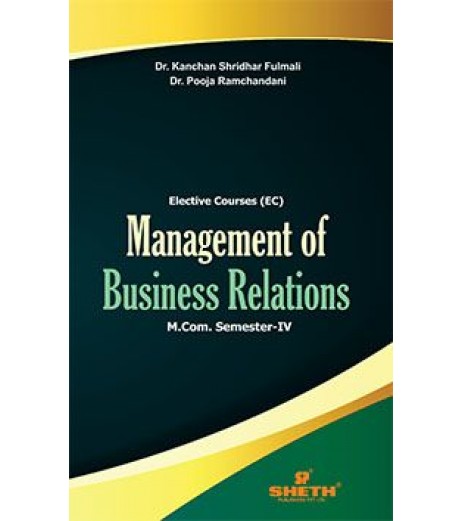 Management of Business Relations M.Com Semester 4 Sheth  | Mumbai University