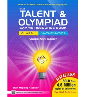 BMA's Talent and Olympiad Exams Resource Book for Class-1 Mathematics