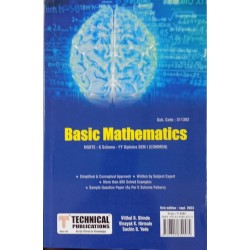 Basic Mathematics  K Scheme MSBTE First Year Sem 1 Technical Publication
