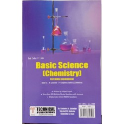 Basic Science Chemistry K Scheme MSBTE First Year Sem 1 Technical Publication