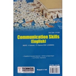 Communication Skills English K Scheme MSBTE First Year Sem 1 Technical Publication