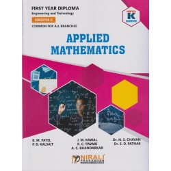 Applied Mathematics K Scheme MSBTE First Year Sem 2 Nirali Publication