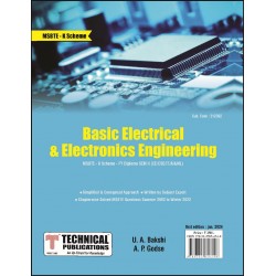 Basic Electrical & Electronics Engineering  MSBTE -K Scheme First Year Sem 2 CS/CSE/IT/AI&ML Technical Publication