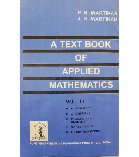 A Textbook Of Applied Mathematics Vol-II By P. N. Wartikar, J. N. Wartikar