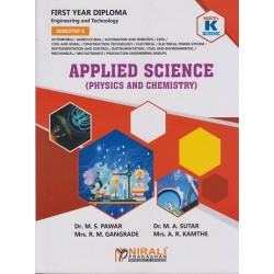 Applied Science (Physics and Chemistry) K Scheme MSBTE First Year Sem 2 Nirali Publication