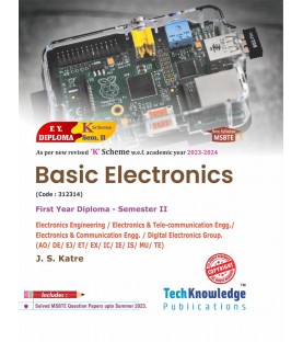 Basic Electronics K Scheme MSBTE First Year Sem 2 Tech-Knowledge Publication