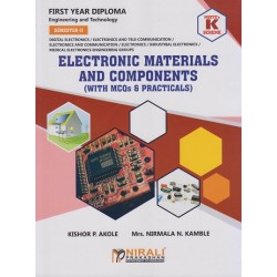 Electronics Materials and Components K Scheme MSBTE First Year Sem 2 Nirali Publication