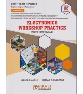 Electronics Workshop Practice  K Scheme MSBTE First Year Sem 2 Nirali Publication